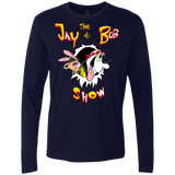 T-Shirts Midnight Navy / S Jay & Bob Men's Premium Long Sleeve