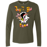 T-Shirts Military Green / S Jay & Bob Men's Premium Long Sleeve