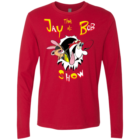 T-Shirts Red / S Jay & Bob Men's Premium Long Sleeve