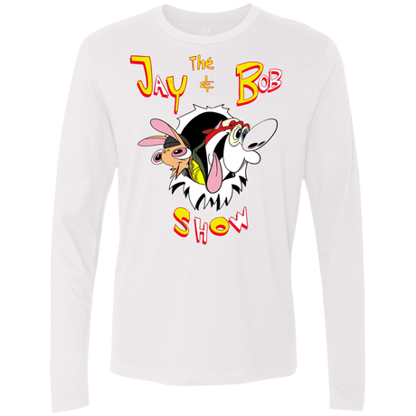 T-Shirts White / S Jay & Bob Men's Premium Long Sleeve