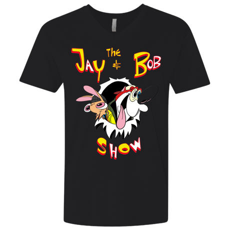 T-Shirts Black / X-Small Jay & Bob Men's Premium V-Neck