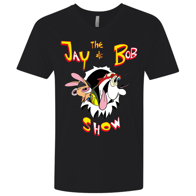 T-Shirts Black / X-Small Jay & Bob Men's Premium V-Neck
