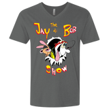 T-Shirts Heavy Metal / X-Small Jay & Bob Men's Premium V-Neck