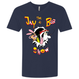 T-Shirts Midnight Navy / X-Small Jay & Bob Men's Premium V-Neck