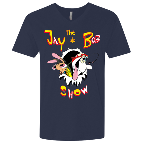 T-Shirts Midnight Navy / X-Small Jay & Bob Men's Premium V-Neck
