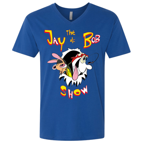 T-Shirts Royal / X-Small Jay & Bob Men's Premium V-Neck