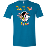 T-Shirts Antique Sapphire / S Jay & Bob Men's Semi-Fitted Softstyle