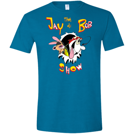 T-Shirts Antique Sapphire / S Jay & Bob Men's Semi-Fitted Softstyle