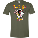 T-Shirts Military Green / S Jay & Bob Men's Semi-Fitted Softstyle