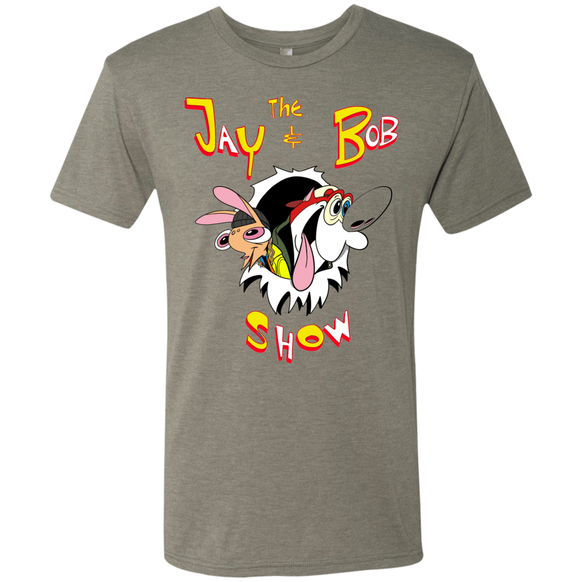 T-Shirts Venetian Grey / S Jay & Bob Men's Triblend T-Shirt