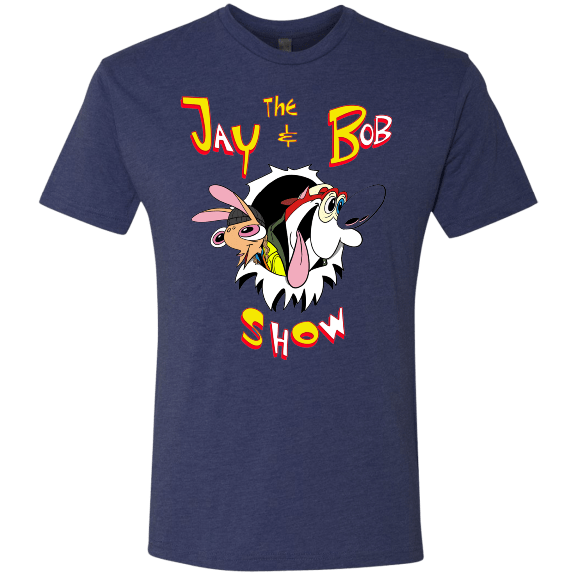 T-Shirts Vintage Navy / S Jay & Bob Men's Triblend T-Shirt