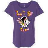 T-Shirts Purple Rush / X-Small Jay & Bob Triblend Dolman Sleeve