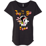 T-Shirts Vintage Black / X-Small Jay & Bob Triblend Dolman Sleeve