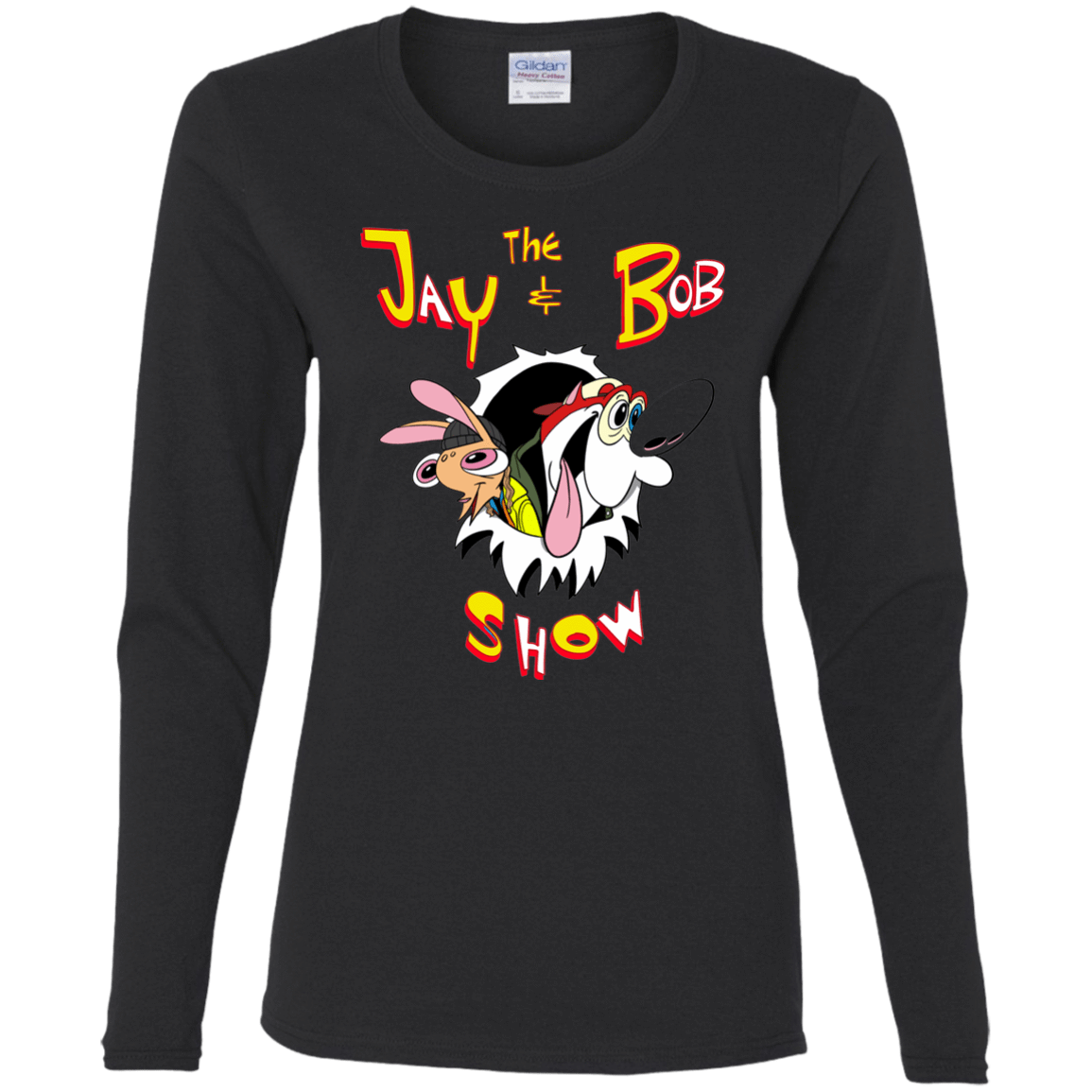 T-Shirts Black / S Jay & Bob Women's Long Sleeve T-Shirt