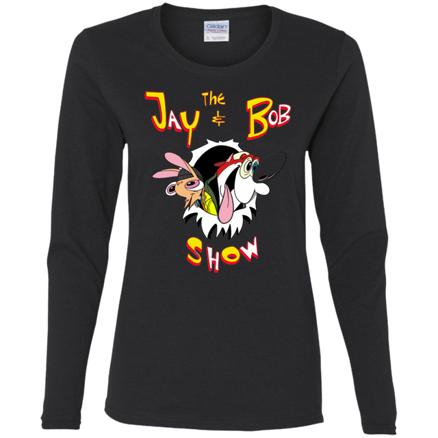 T-Shirts Black / S Jay & Bob Women's Long Sleeve T-Shirt