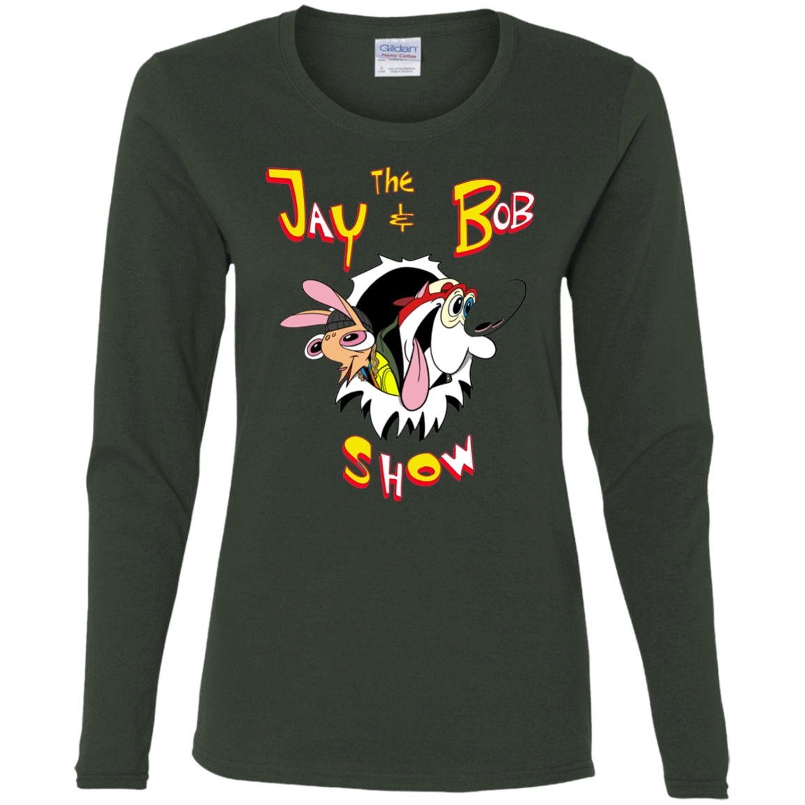 T-Shirts Forest / S Jay & Bob Women's Long Sleeve T-Shirt