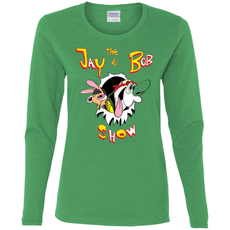 T-Shirts Irish Green / S Jay & Bob Women's Long Sleeve T-Shirt