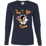 T-Shirts Navy / S Jay & Bob Women's Long Sleeve T-Shirt