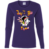 T-Shirts Purple / S Jay & Bob Women's Long Sleeve T-Shirt