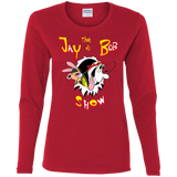 T-Shirts Red / S Jay & Bob Women's Long Sleeve T-Shirt