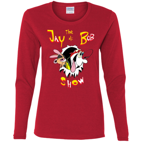 T-Shirts Red / S Jay & Bob Women's Long Sleeve T-Shirt