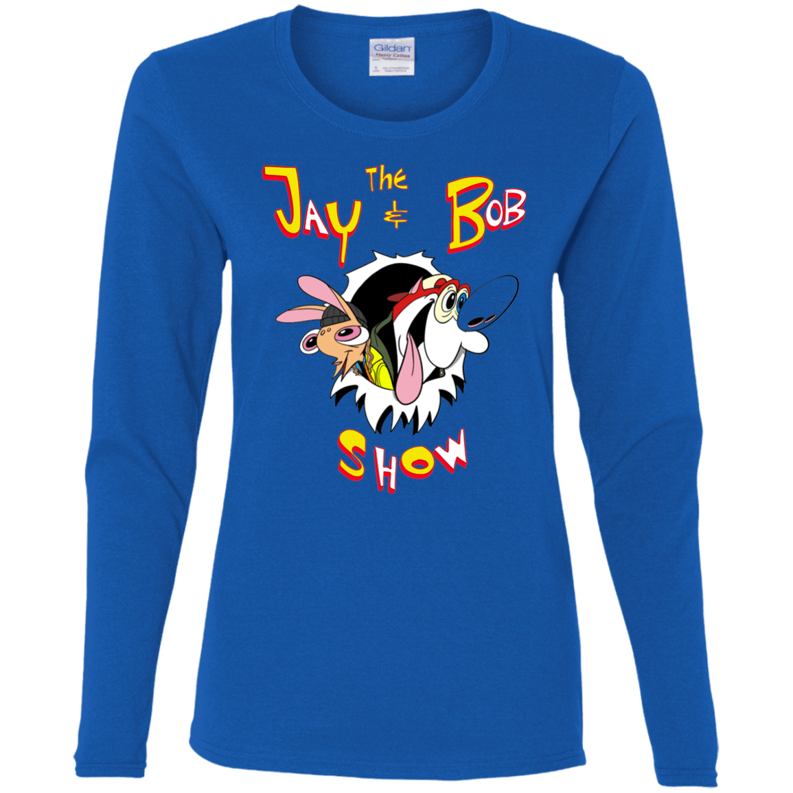 T-Shirts Royal / S Jay & Bob Women's Long Sleeve T-Shirt