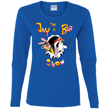 T-Shirts Royal / S Jay & Bob Women's Long Sleeve T-Shirt