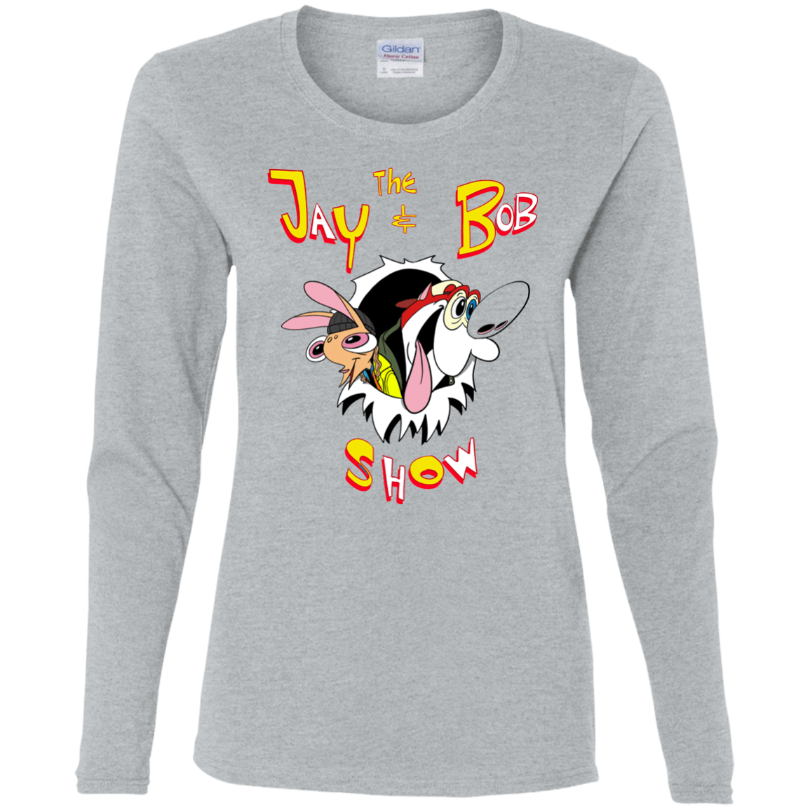 T-Shirts Sport Grey / S Jay & Bob Women's Long Sleeve T-Shirt