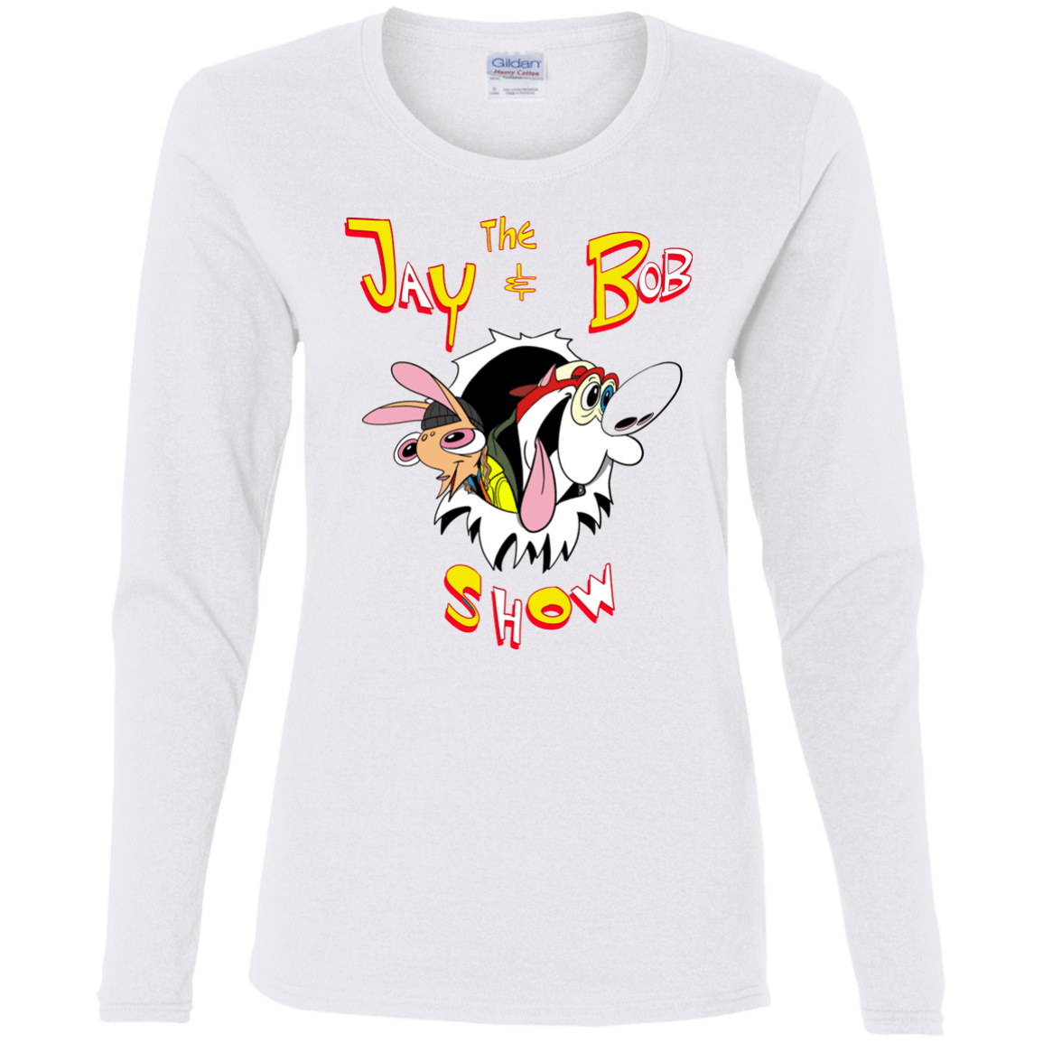 T-Shirts White / S Jay & Bob Women's Long Sleeve T-Shirt