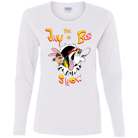 T-Shirts White / S Jay & Bob Women's Long Sleeve T-Shirt