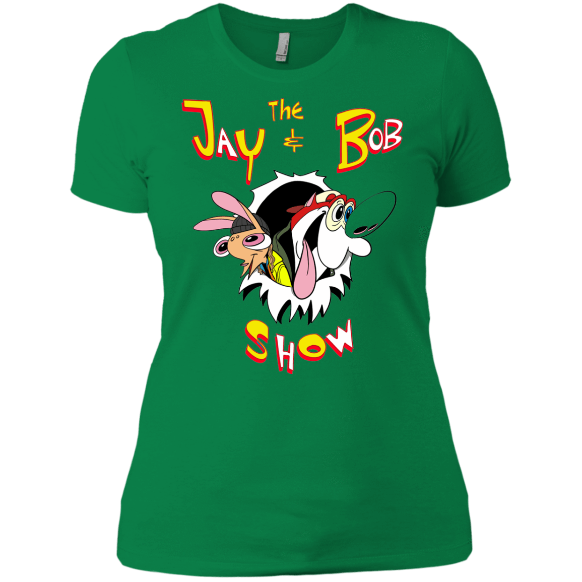 T-Shirts Kelly Green / X-Small Jay & Bob Women's Premium T-Shirt