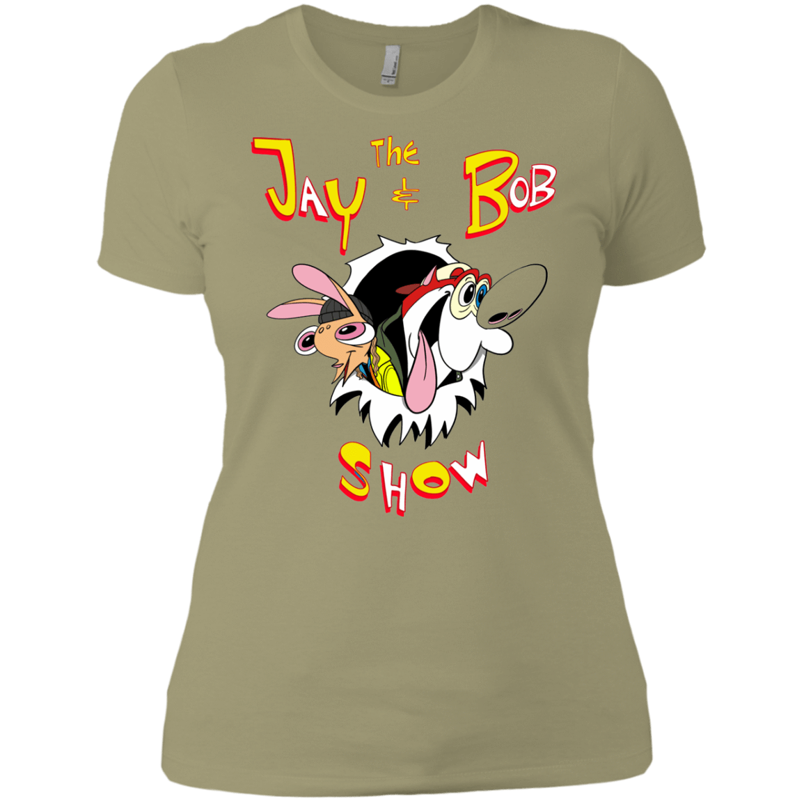 T-Shirts Light Olive / X-Small Jay & Bob Women's Premium T-Shirt