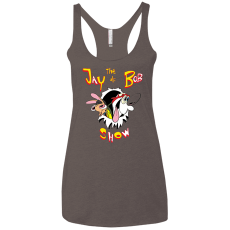 T-Shirts Macchiato / X-Small Jay & Bob Women's Triblend Racerback Tank