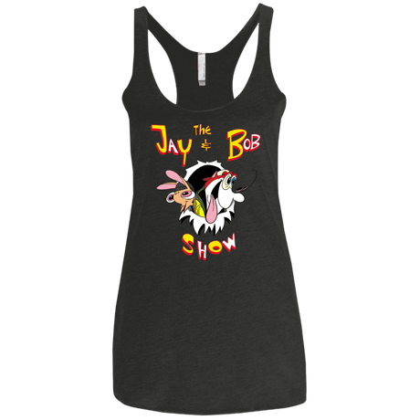 T-Shirts Vintage Black / X-Small Jay & Bob Women's Triblend Racerback Tank