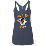 T-Shirts Vintage Navy / X-Small Jay & Bob Women's Triblend Racerback Tank
