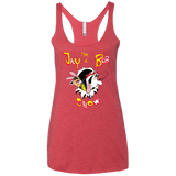 T-Shirts Vintage Red / X-Small Jay & Bob Women's Triblend Racerback Tank