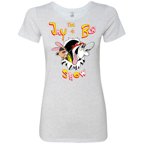 T-Shirts Heather White / S Jay & Bob Women's Triblend T-Shirt