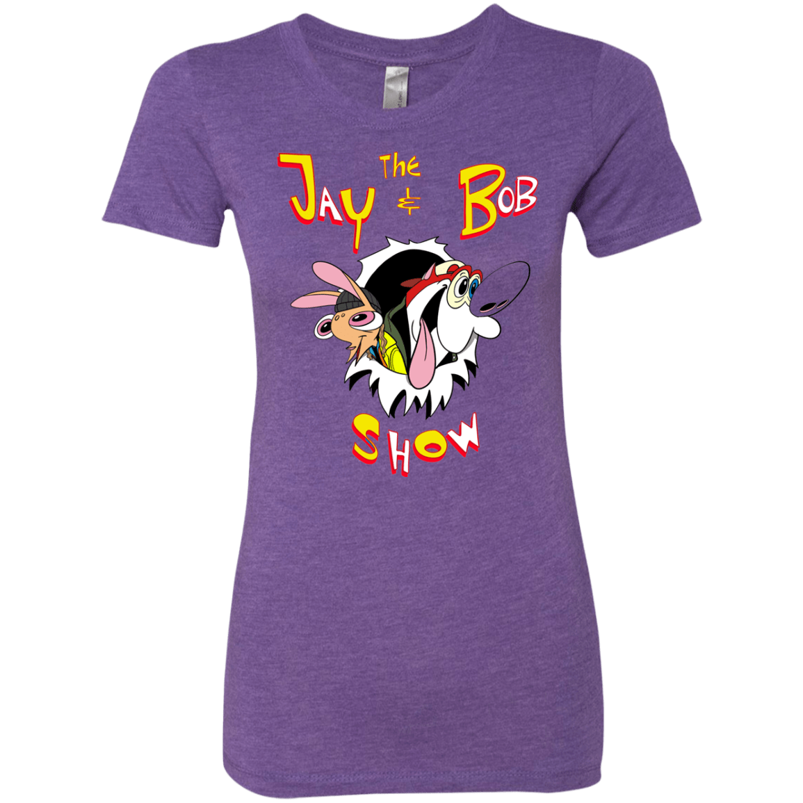 T-Shirts Purple Rush / S Jay & Bob Women's Triblend T-Shirt