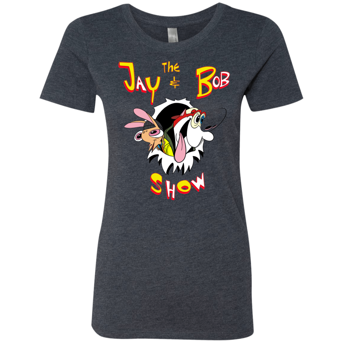 T-Shirts Vintage Navy / S Jay & Bob Women's Triblend T-Shirt