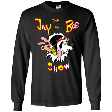 T-Shirts Black / YS Jay & Bob Youth Long Sleeve T-Shirt