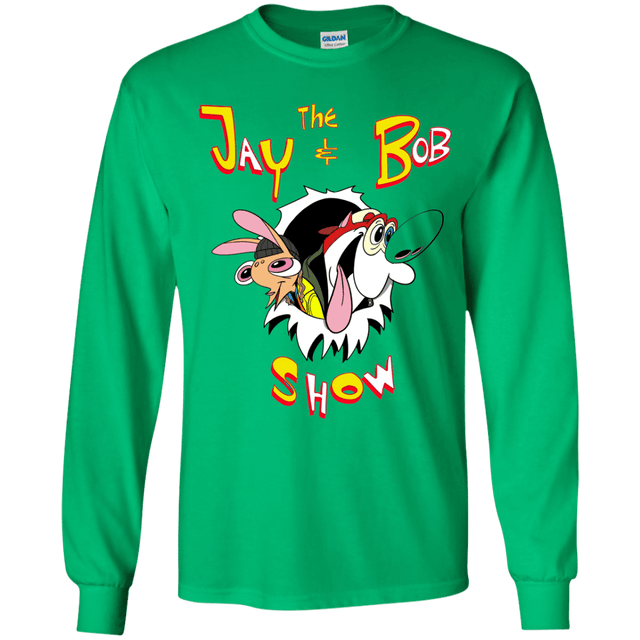 T-Shirts Irish Green / YS Jay & Bob Youth Long Sleeve T-Shirt