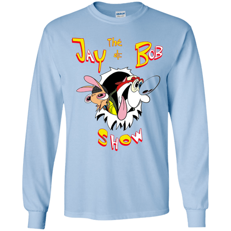 T-Shirts Light Blue / YS Jay & Bob Youth Long Sleeve T-Shirt