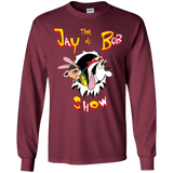 T-Shirts Maroon / YS Jay & Bob Youth Long Sleeve T-Shirt