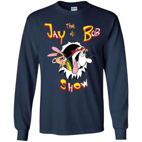 T-Shirts Navy / YS Jay & Bob Youth Long Sleeve T-Shirt