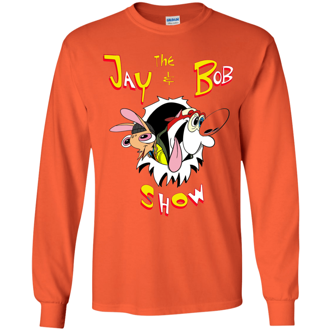 T-Shirts Orange / YS Jay & Bob Youth Long Sleeve T-Shirt