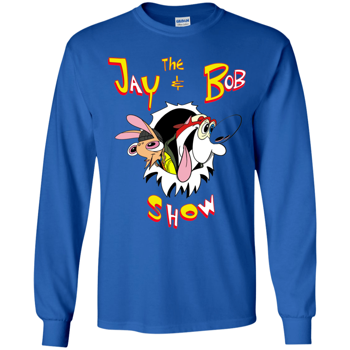 T-Shirts Royal / YS Jay & Bob Youth Long Sleeve T-Shirt