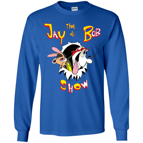 T-Shirts Royal / YS Jay & Bob Youth Long Sleeve T-Shirt