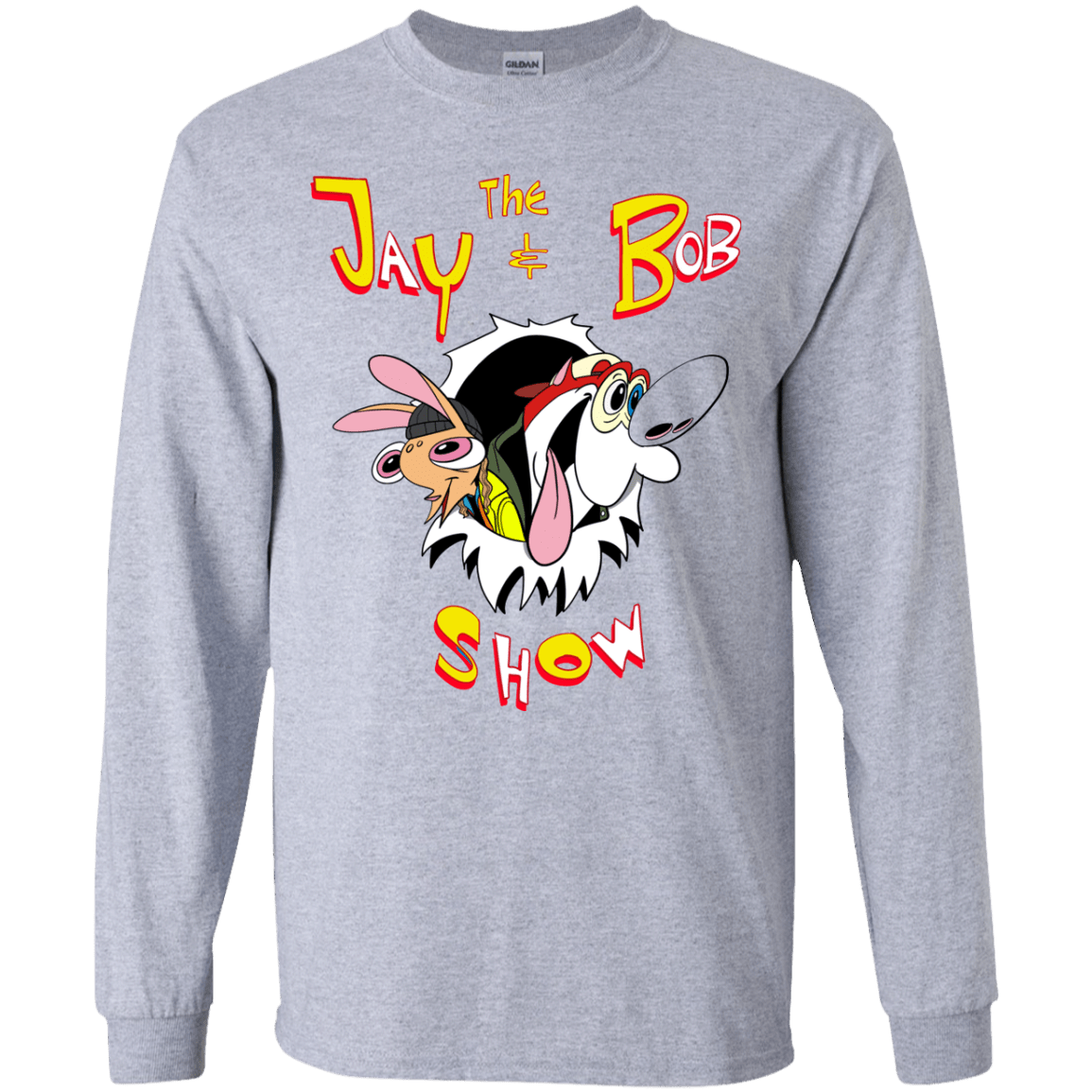 T-Shirts Sport Grey / YS Jay & Bob Youth Long Sleeve T-Shirt