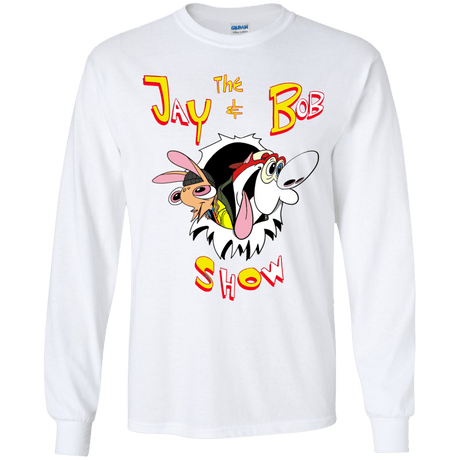 T-Shirts White / YS Jay & Bob Youth Long Sleeve T-Shirt