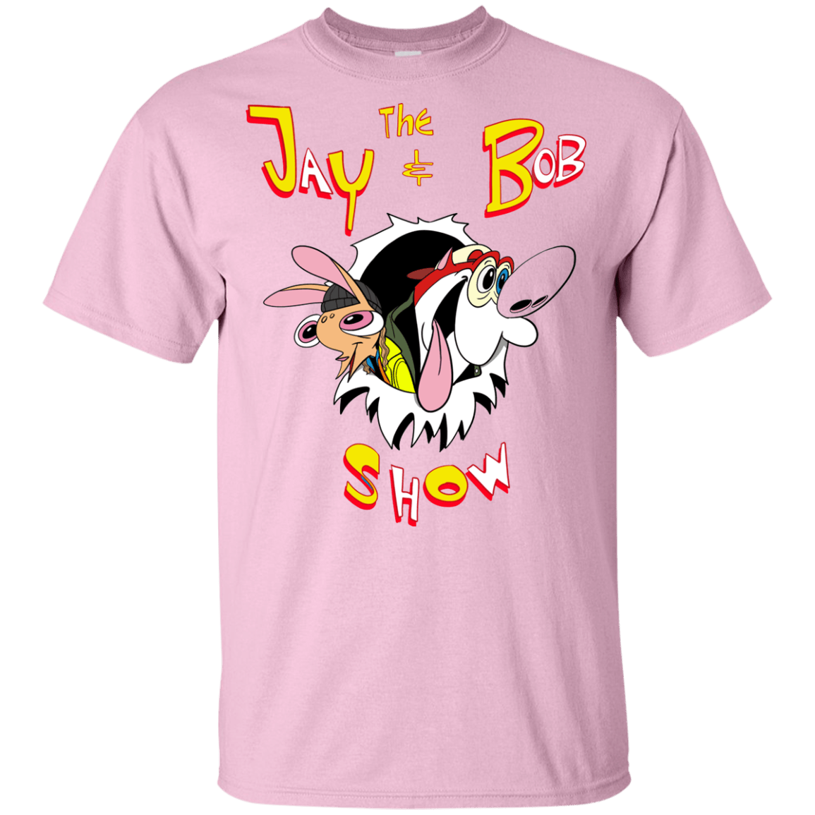 T-Shirts Light Pink / YXS Jay & Bob Youth T-Shirt